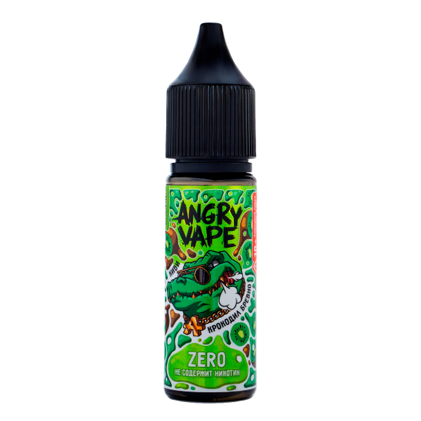 Жидкость Angry Vape Zero Крокодил Бревно 30 Мл в Калининграде