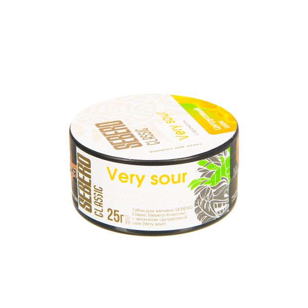 Табак Sebero Very Sour  25 грамм в Калининграде