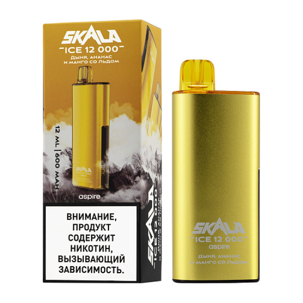 Электронка Skala Ice 12000 Дыня,Ананас И Манго Со Льдом в Калининграде
