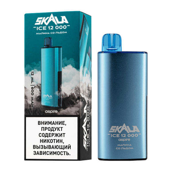 Электронка Skala Ice 12000 Малина Со Льдом в Калининграде