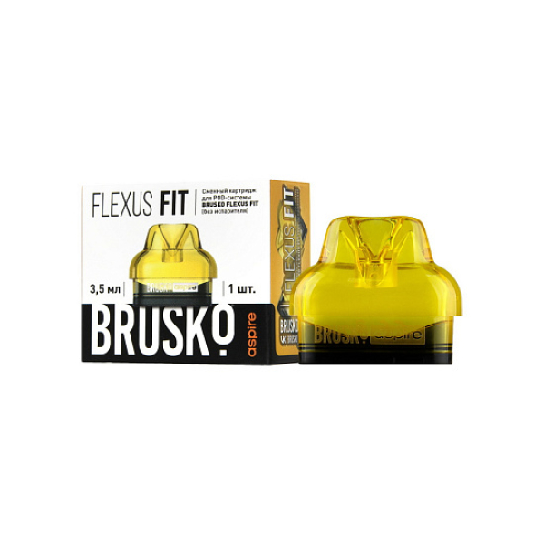 Сменный Картридж Brusko Flexus Fit (Жёлтый) 3,5 Мл, Упак. 1Шт в Калининграде
