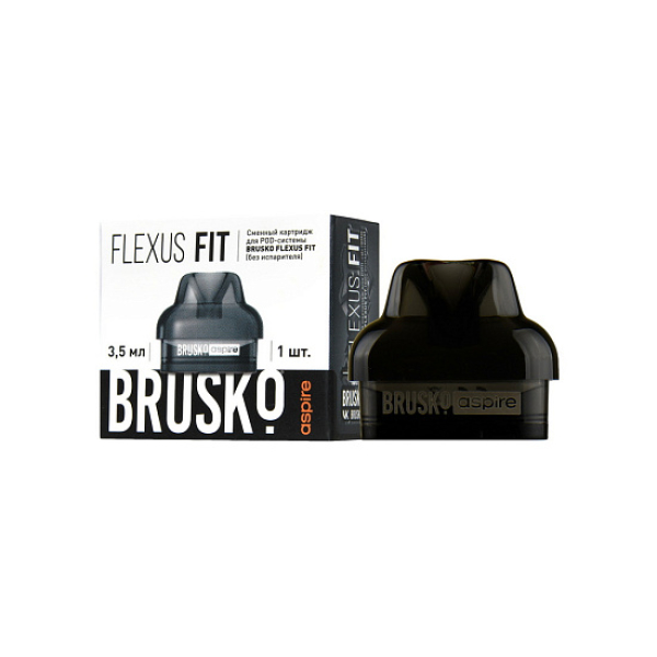 Сменный Картридж Brusko Flexus Fit (Черный) 3,5 Мл, Упак. 1 Шт в Калининграде