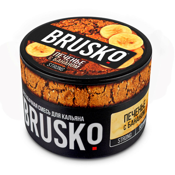 Смесь Brusko Печенье С Бананом (Strong)  50 гр в Калининграде