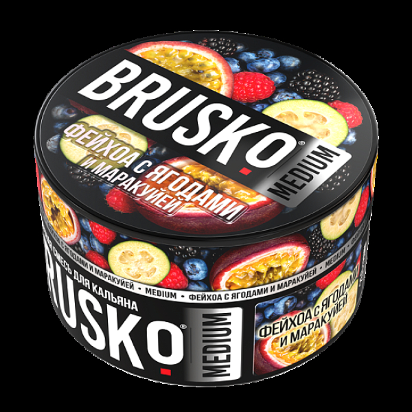Смесь Brusko Фейхоа С Ягодами И Маракуйей (Medium)  250 гр в Калининграде