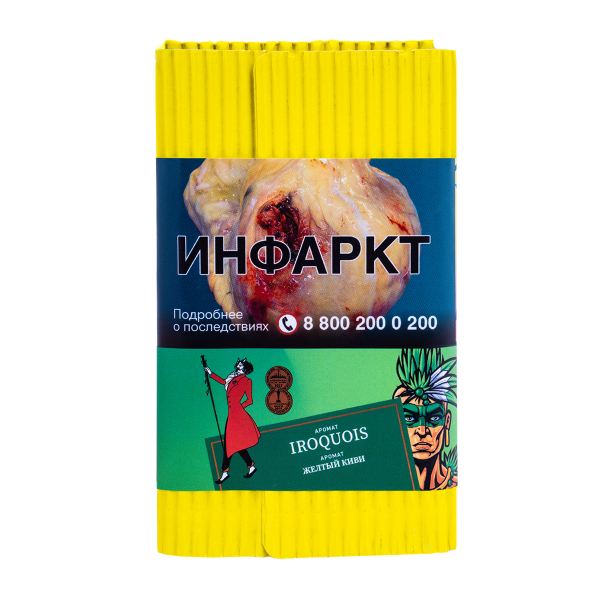 Табак Satyr Iroquois (Желтый Киви)  100 грамм в Калининграде