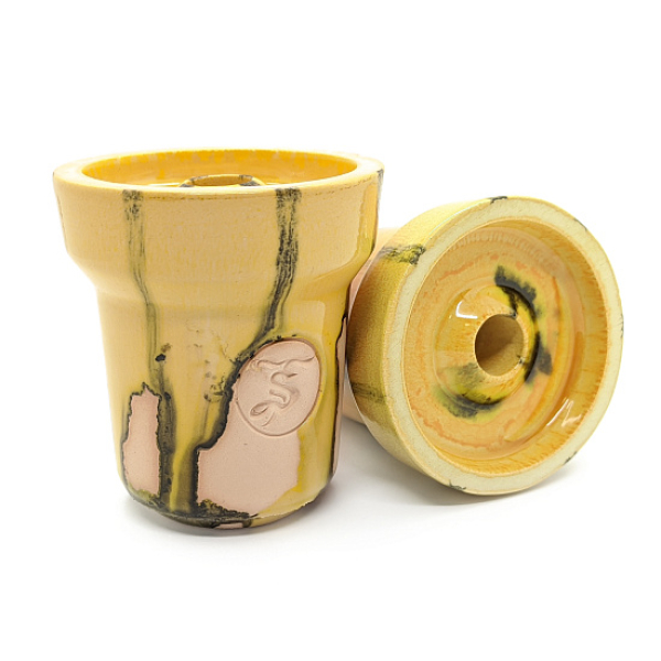 Чаша St Bowls Phunnel Glaze Желтая С Полосками в Калининграде