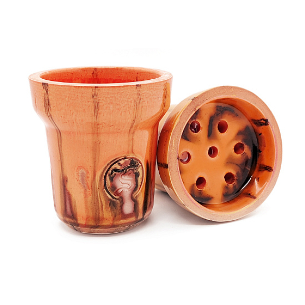 Чаша St Bowls Phunnel Glaze Оранжевая С Полосками в Калининграде