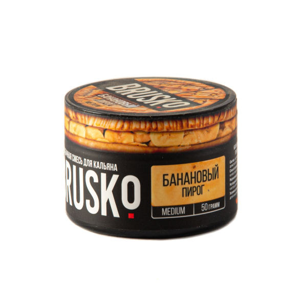 Смесь Brusko Strong Банановый Пирог  50 гр в Калининграде