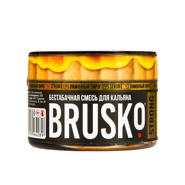 Смесь Brusko Strong Лимонный Пирог  50 гр в Калининграде