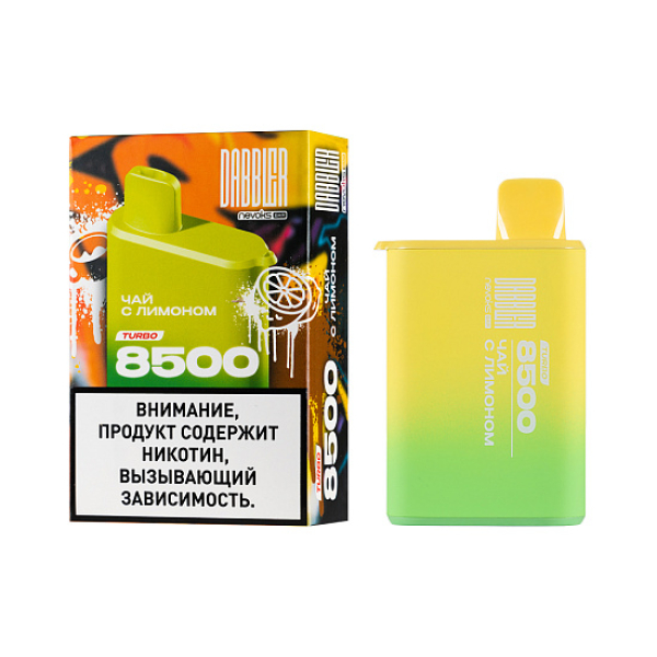 Электронка Dabbler Turbo Чай С Лимоном 8500 затяжек в Калининграде