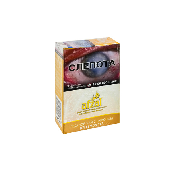 Табак Afzal Icy Lemon Tea 40 грамм  в Калининграде