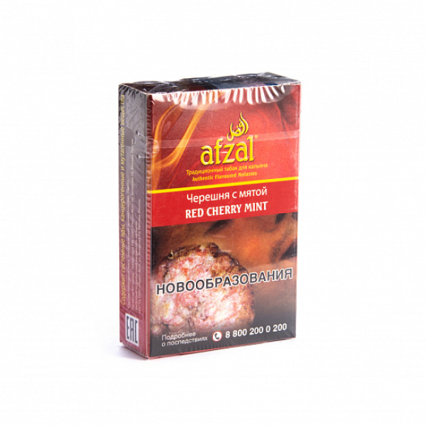 Табак Afzal Red Cherry Mint 40 грамм  в Калининграде