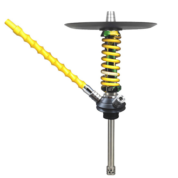 Кальян Mamay Customs Coilovers Micro Зелено Золотой Сплеш  в Калининграде