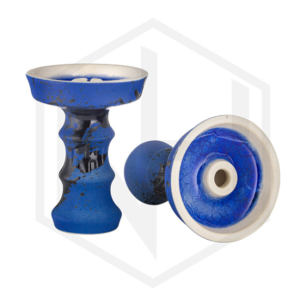 Чаша Nejn Lotus Matt Blue Голубая для кальяна в Калининграде