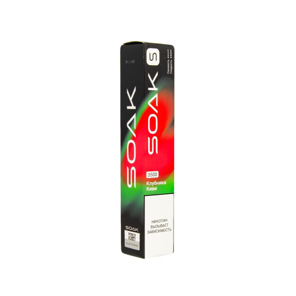 ЭСДН SOAK S Strawberry Kiwi 3500 тяг в Калининграде