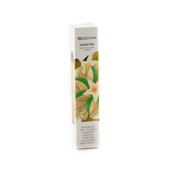 ЭСДН SOAK X Vanilla Pear 2200 тяг в Калининграде