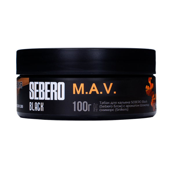 Табак Sebero Black M.a.v. 100 грамм в Калининграде
