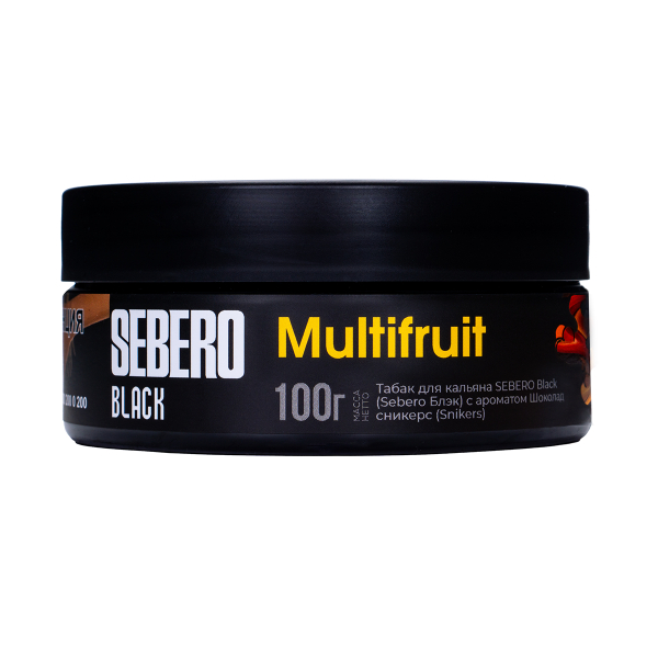Табак Sebero Black Multifruit 100 грамм в Калининграде