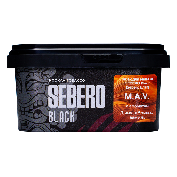 Табак Sebero Black M.a.v. 200 грамм в Калининграде