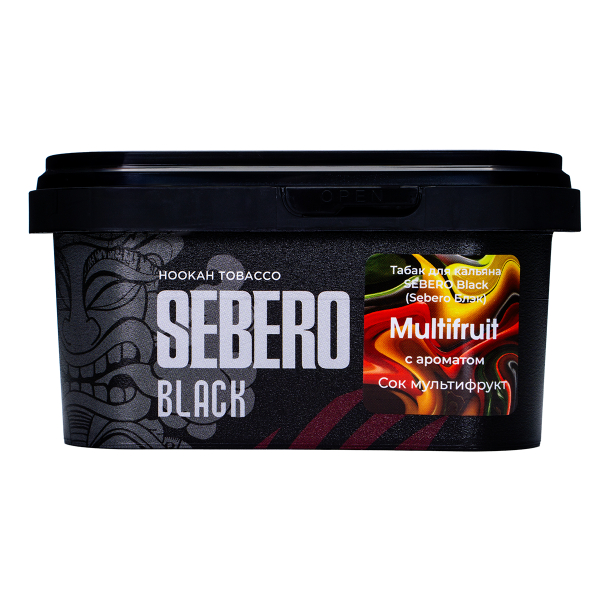 Табак Sebero Black Multifruit 200 грамм в Калининграде