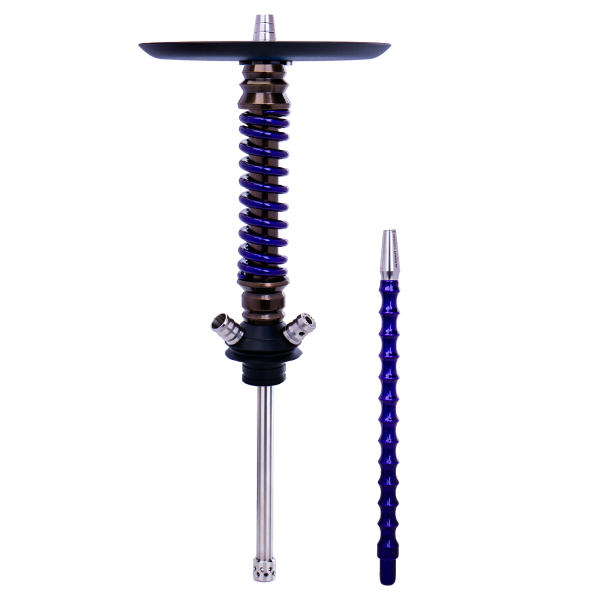 Кальян Mamay Customs Coilovers Mini Бронза Фиолетовый Лак в Калининграде