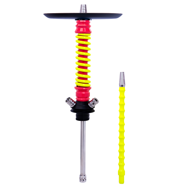 Кальян Mamay Customs Coilovers Mini Розово Жёлтый Флюр в Калининграде