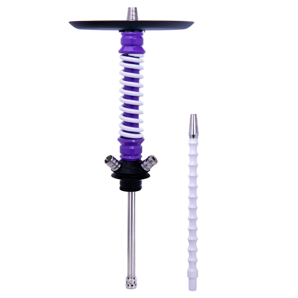 Кальян Mamay Customs Coilovers Mini Сиренево Белый в Калининграде