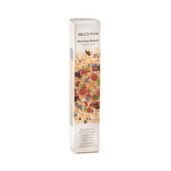 Электронная сигарета Soak X Morning Muesli 2200 в Калининграде