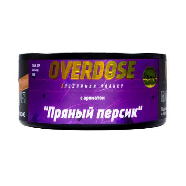 Табак Overdose Kashmir Peach 100 грамм в Калининграде