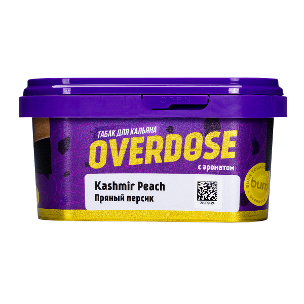 Табак Overdose Kashmir Peach 200 грамм в Калининграде