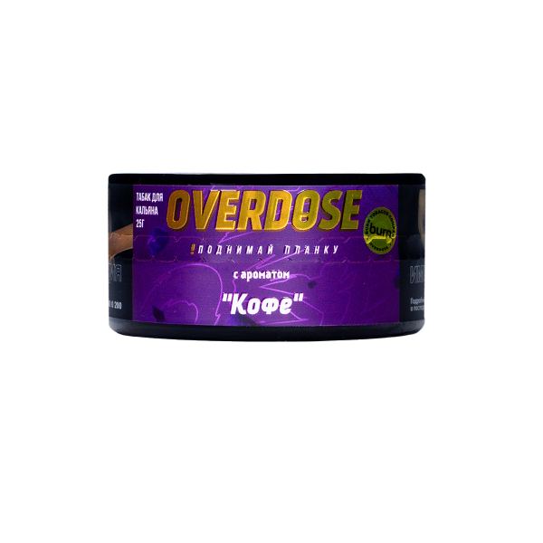 Табак Overdose Coffee 25 грамм в Калининграде