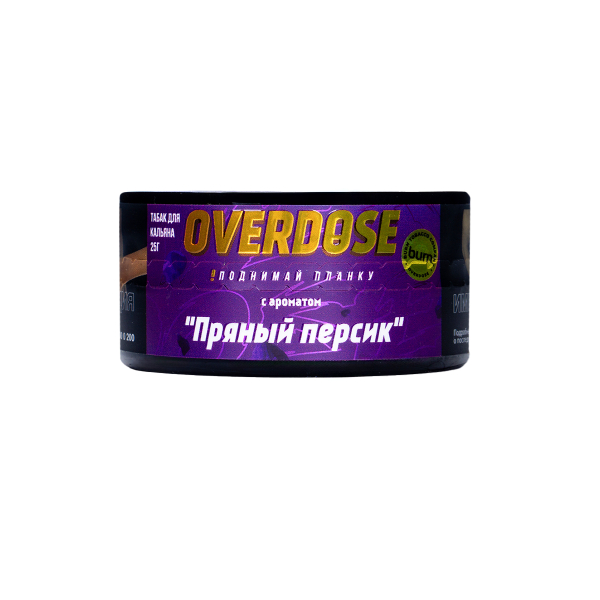 Табак Overdose Kashmir Peach 25 грамм в Калининграде