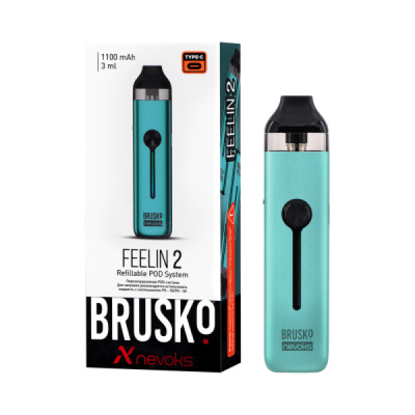 POD-система Brusko Feelin 2 Мятный в Калининграде