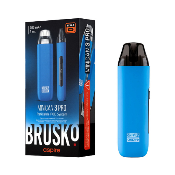 POD-система Brusko Minican 3 Pro синий в Калининграде