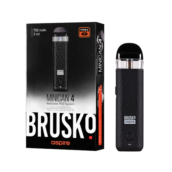 POD-система Brusko Minican 4 Черный в Калининграде