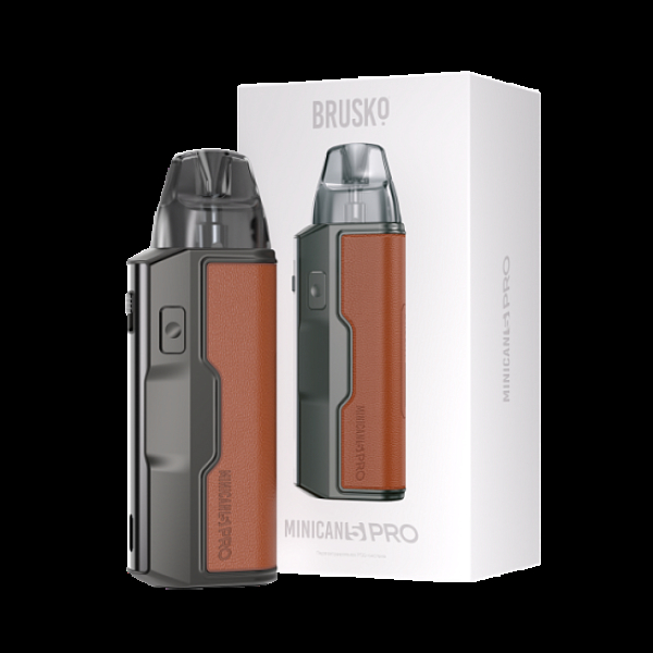 POD-система Brusko Minican 5 Pro Brown Graphite Красный,коричневый в Калининграде