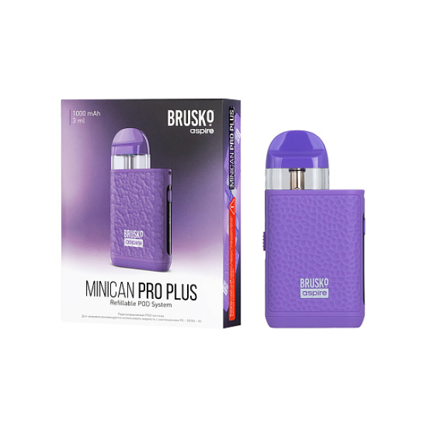 POD-система Brusko Minican Pro Plus фиолетовый в Калининграде