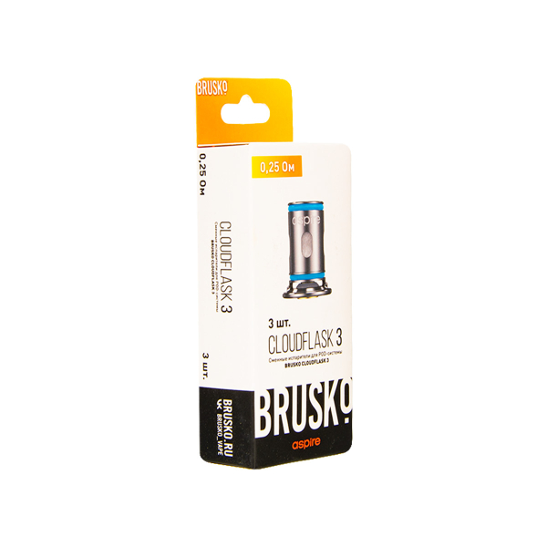 Испаритель Brusko Cloudflask 3 0.25 Ом 3 шт в Калининграде