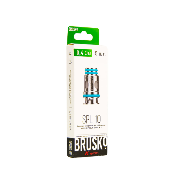 Испаритель Brusko Feelin Spl10 0.4 Ом 5 шт в Калининграде