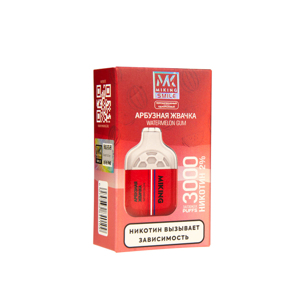 Электронка Miking Watermelon Gum 3000 Затяжек в Калининграде