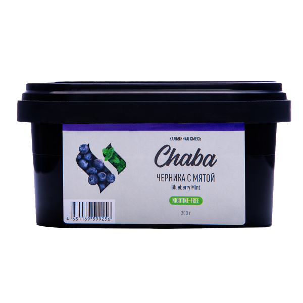 Бестабачная смесь Chaba Черника С Мятой 200 грамм в Калининграде