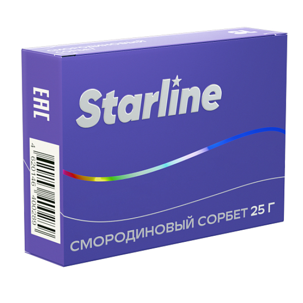 Табак Starline Смородиновый Сорбет 25 грамм в Калининграде