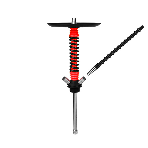 Кальян Mamay Customs V3  Coilovers Mini Красно Черный в Калининграде