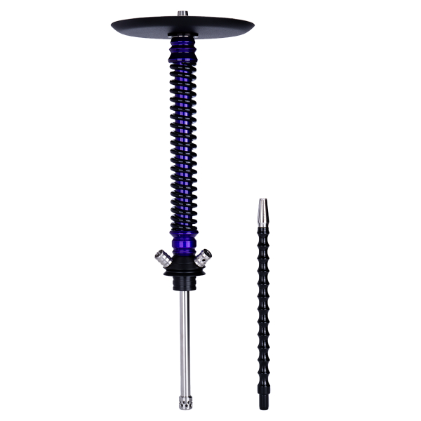 Кальян Mamay Customs Coilovers Фиолетовый Лак Черный в Калининграде