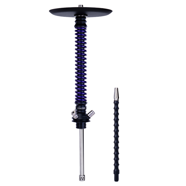 Кальян Mamay Customs Coilovers Чёрно Фиолетовый Лак в Калининграде