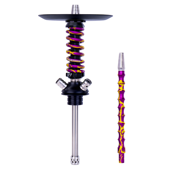Кальян Mamay Customs Coilover Micro Пурпурно Золотой Сплеш в Калининграде