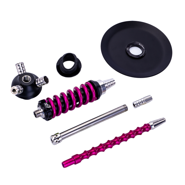 Кальян Mamay Customs Coilover Micro Розовый Лак в Калининграде
