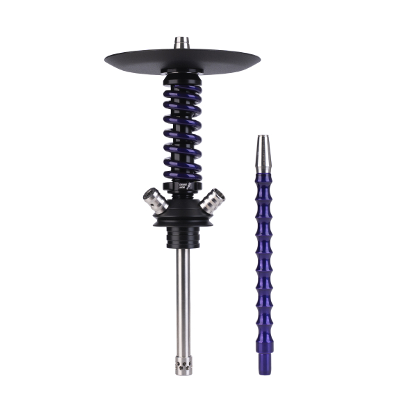 Кальян Mamay Customs Coilover Micro Чёрно Фиолетовый Лак в Калининграде