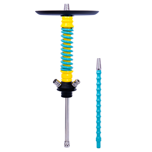 Кальян Mamay Customs Coilovers Mini Жёлто Мятный в Калининграде