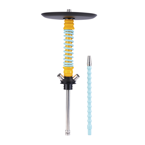Кальян Mamay Customs Coilovers Mini Жёлто Мятный Грав. Котофаки в Калининграде